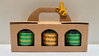 Geschenk-Set 3er Pappkoffer "Honigtau"