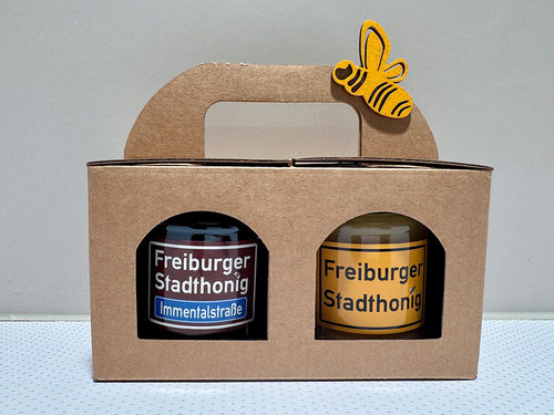 Geschenk-Set 2er Pappkoffer "Kleines Frühstück"